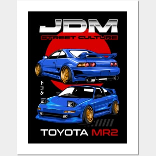 Toyota MR2 Street Culture Posters and Art